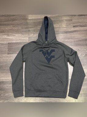 Colosseum Hoodie West Virginia Gray Pullover Men’s Small